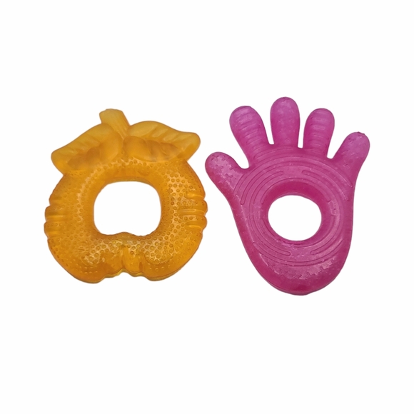 Baby Teething Rings Bundle of 6 - Picture 2 of 4